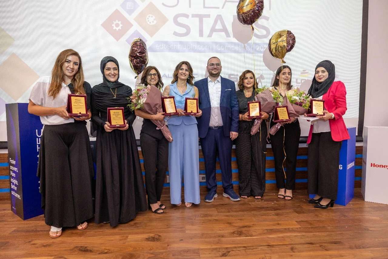 STEAM Stars 2025 award recipients at the closing ceremony
