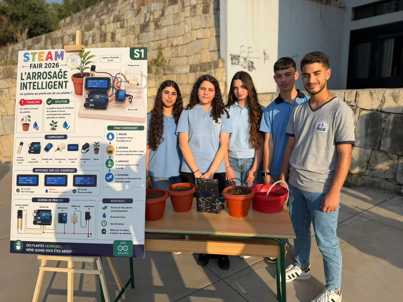 Inspiring STEAM Journey at École Saint-Élie des Pères Carmes – Tripoli – EdTech Hub project archive