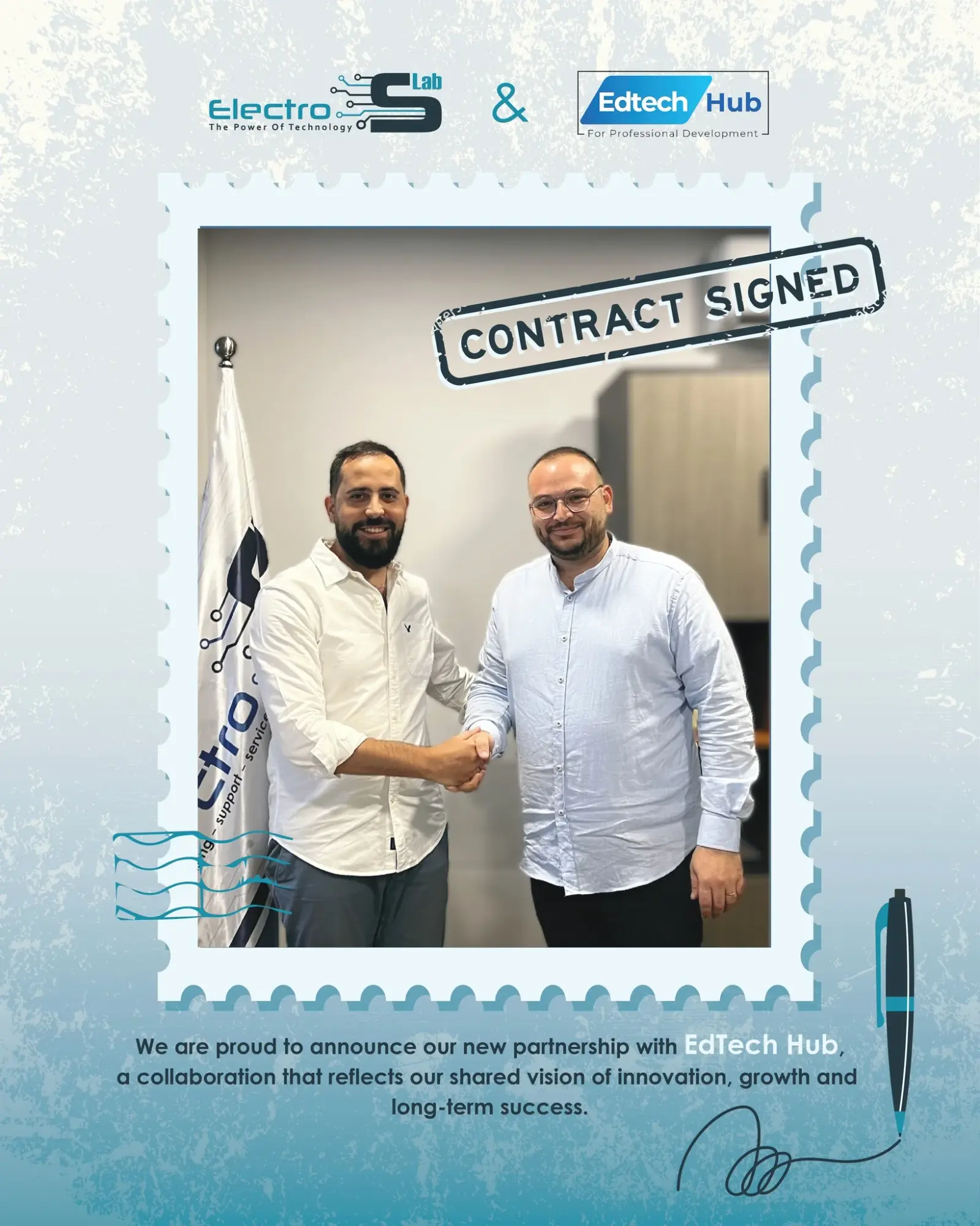 ElectroSLab and EdTech Hub Partnership